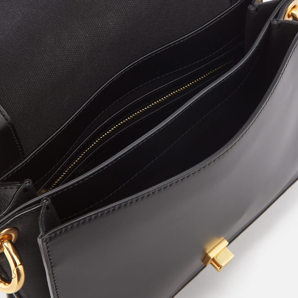 Karl Lagerfeld Women's K/Kat Lock Shoulder Bag - Black