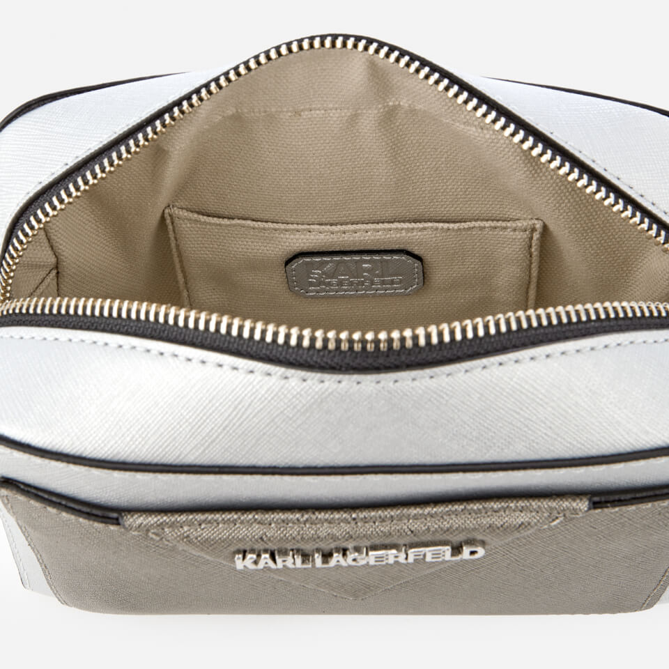 Karl Lagerfeld Women's K/Klassik Camera Bag - Silver