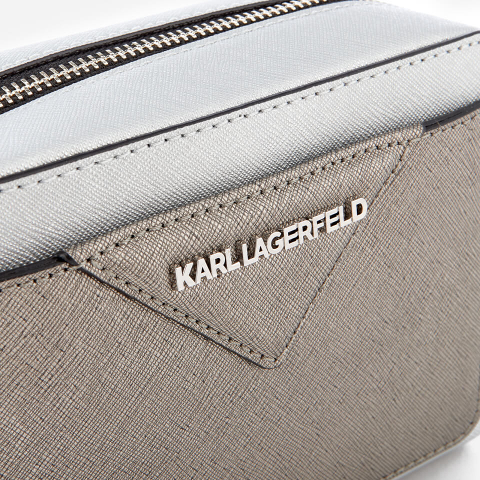 Karl Lagerfeld Women's K/Klassik Camera Bag - Silver
