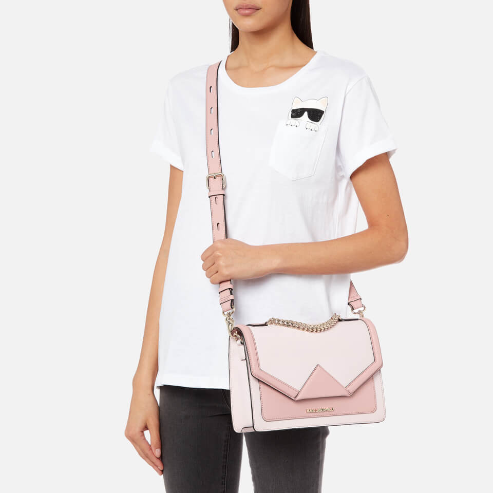 Karl Lagerfeld Women's K/Klassik Shoulder Bag - Pale Rose