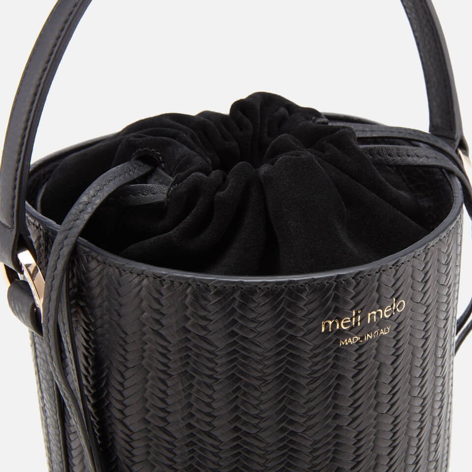 meli melo Women's Santina Mini Woven Bag - Black