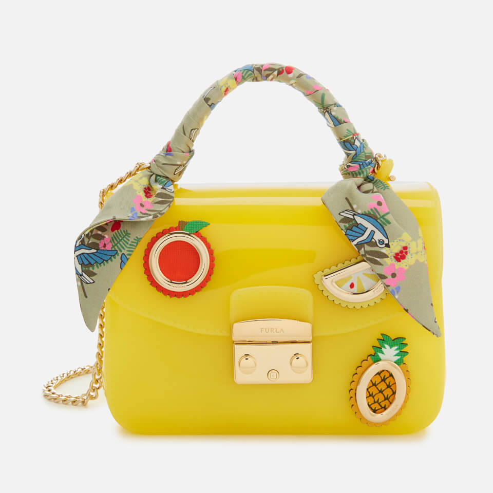 Furla Women's Candy Mini Cross Body Bag - Yellow