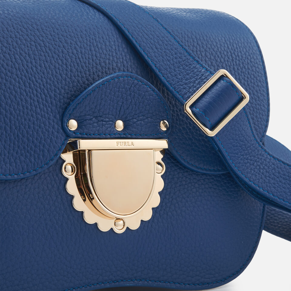 Furla Women's Ducale Small Cross Body Bag - Blue