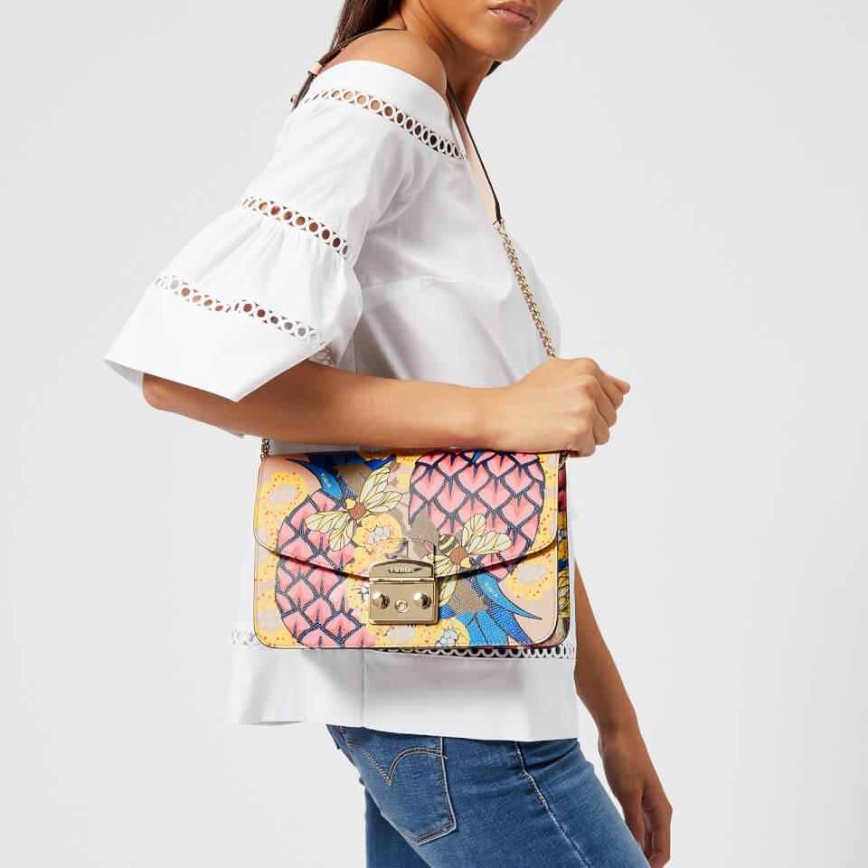 Furla Women's Metropolis Small Shoulder Bag - Pineapple