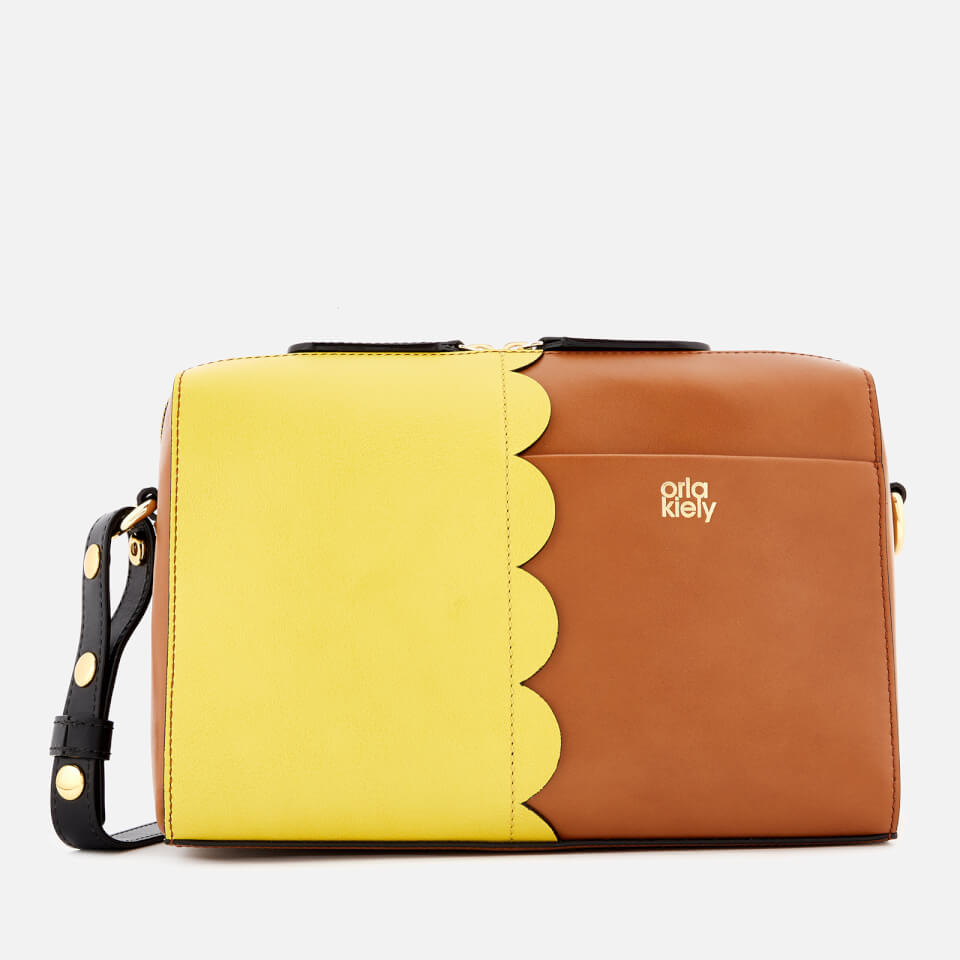 Orla Kiely Women's Giant Scallop Annie Cross Body Bag - Tan