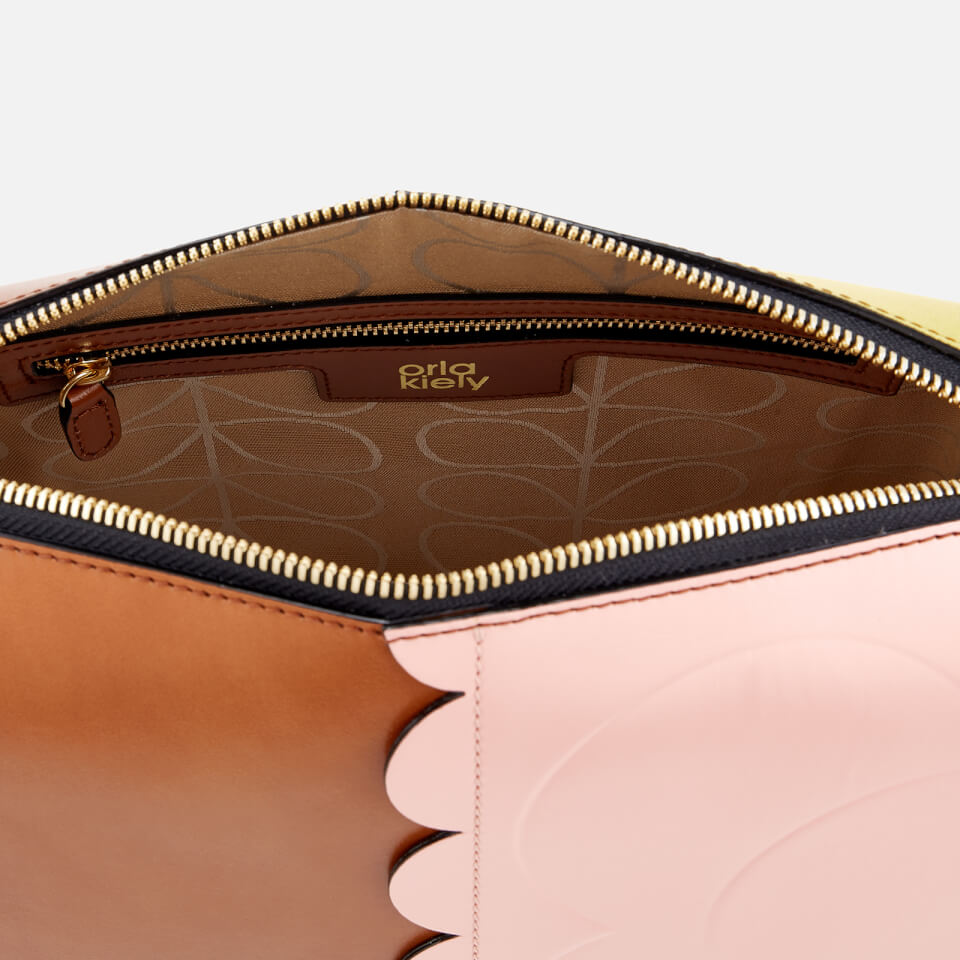 Orla Kiely Women's Giant Scallop Annie Cross Body Bag - Tan