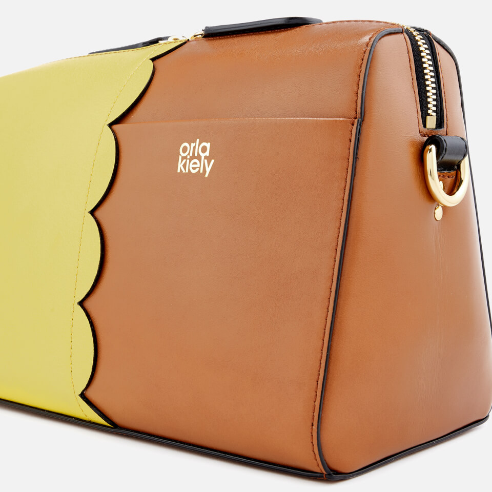 Orla Kiely Women's Giant Scallop Annie Cross Body Bag - Tan