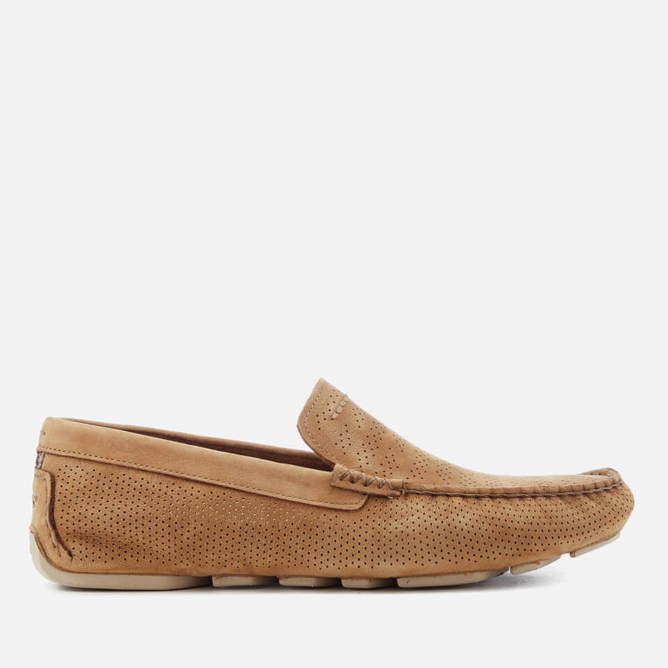 UGG Men's Henrick Stripe Perf Driver Shoes - Tamarind | Allsole