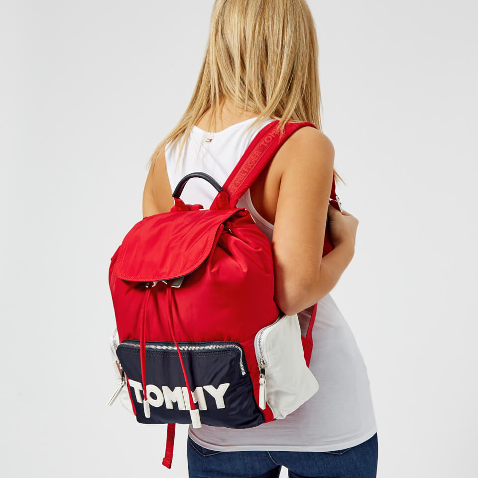 Tommy Hilfiger Women's Tommy Nylon Backpack - Corporate