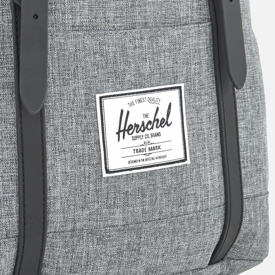 Herschel Supply Co. Men's Retreat Backpack - Raven Crosshatch/Black Rubber