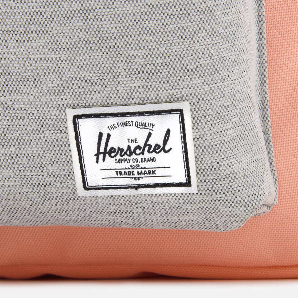 Herschel Supply Co. Women's Classic Mid-Volume Backpack - Peach/Light Grey Crosshatch