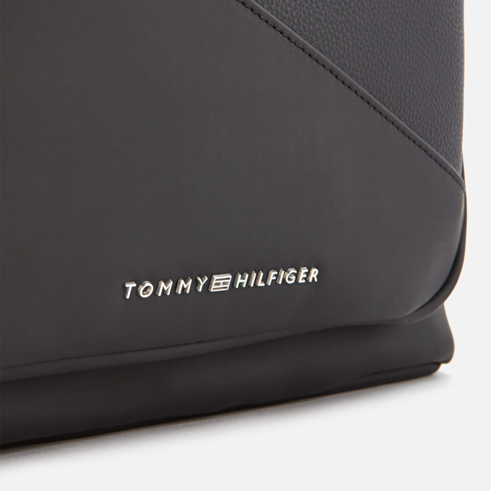Tommy Hilfiger Men's TH Diagonal Backpack - Black
