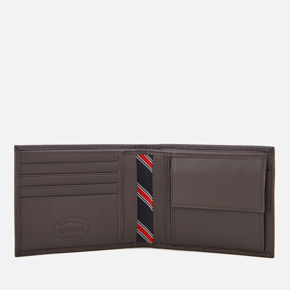 Tommy Hilfiger Men's Eton Credit Card and Coin Pocket Wallet - Brown