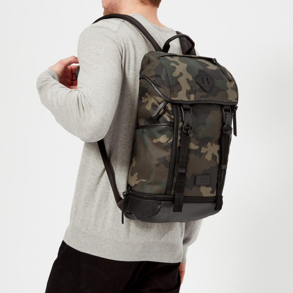 Polo ralph lauren camo backpack discount