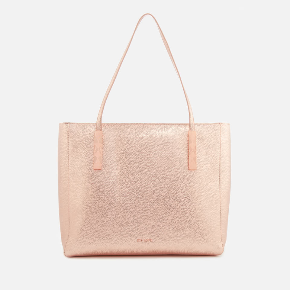 Ted Baker Women's Paigie Soft Grain Large Zip Tote Bag - Rose Gold