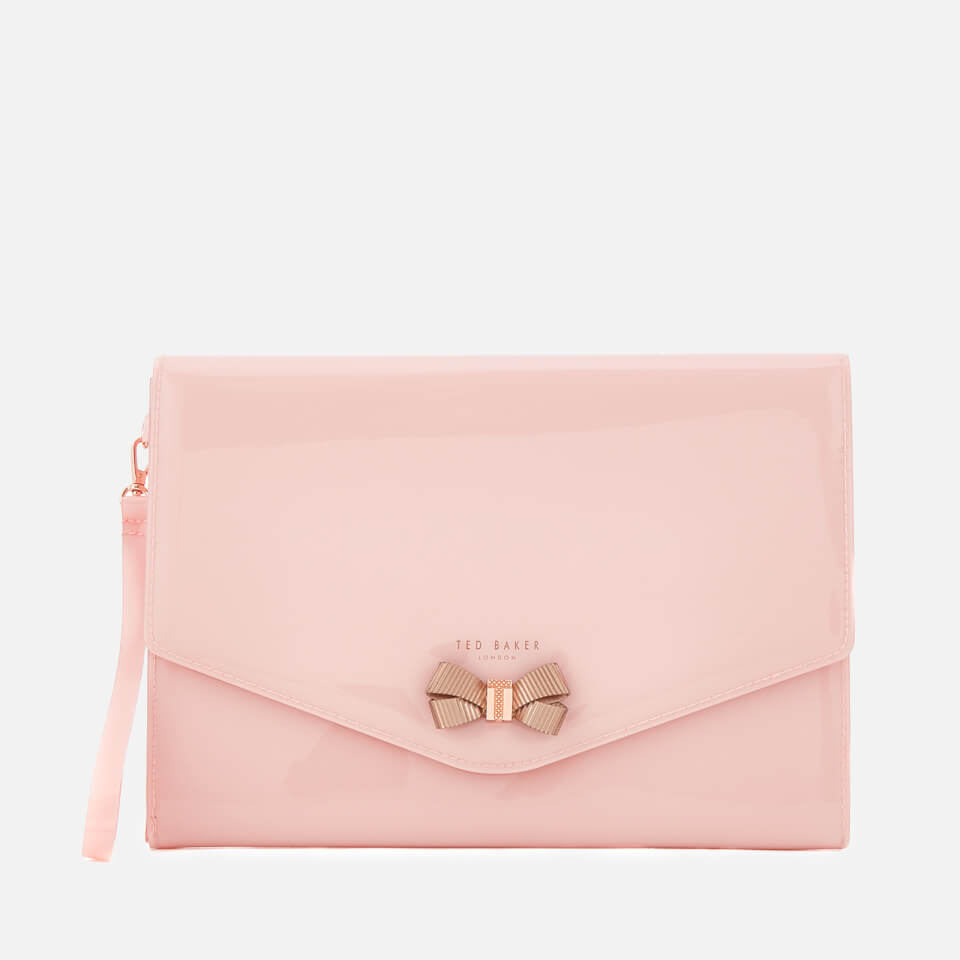 Ted Baker Women's Luanne Bow Envelope Pouch - Pale Pink
