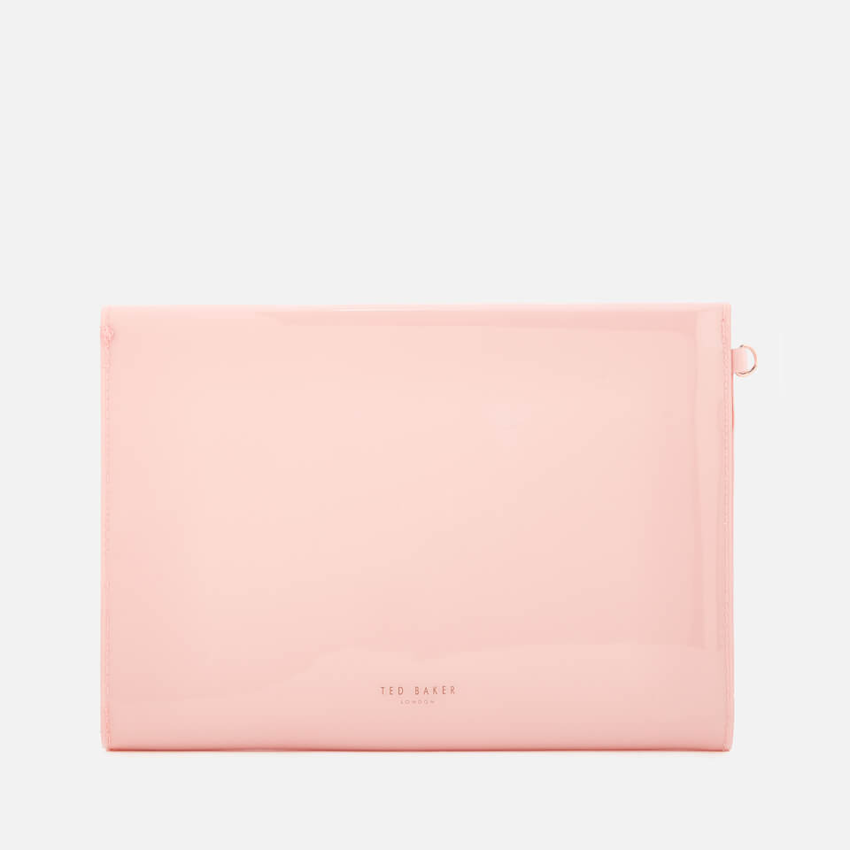 Ted Baker Women's Luanne Bow Envelope Pouch - Pale Pink
