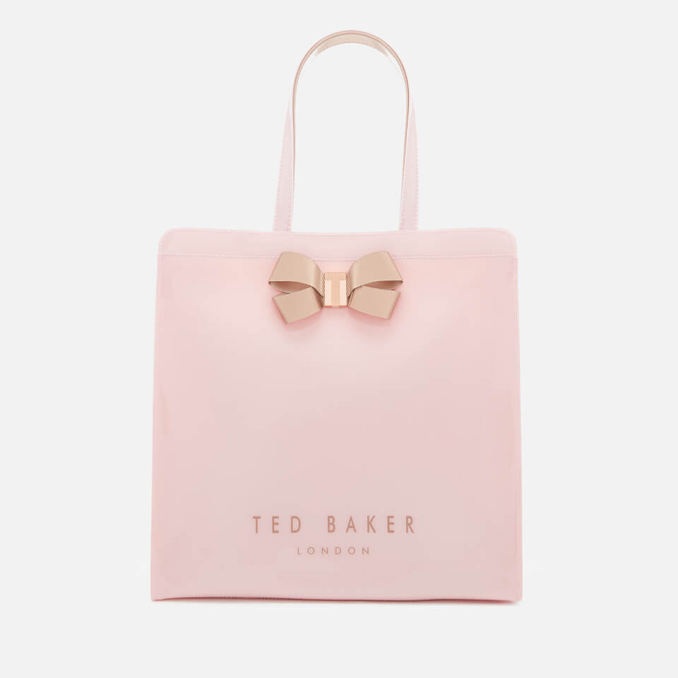 Ted Baker Women's Vallcon Bow Detail Large Icon Bag - Pale Pink