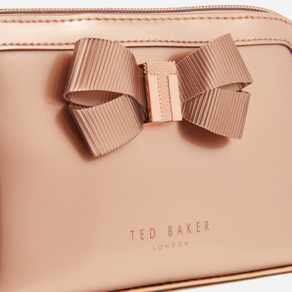 Ted Baker Women's Lezlie Bow Make Up Bag - Rose Gold