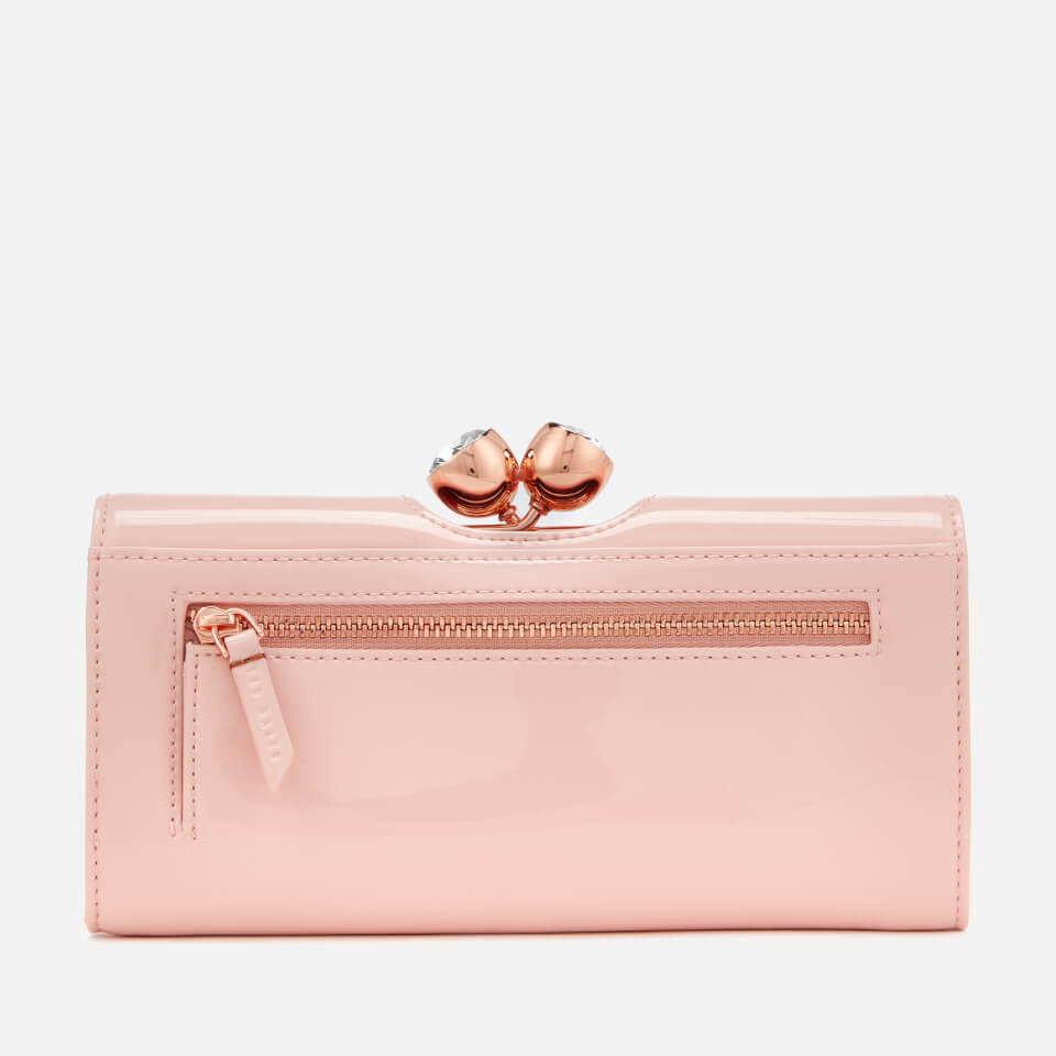 Ted Baker Women's Honeyy Twisted Bobble Patent Matinee Purse - Light Pink
