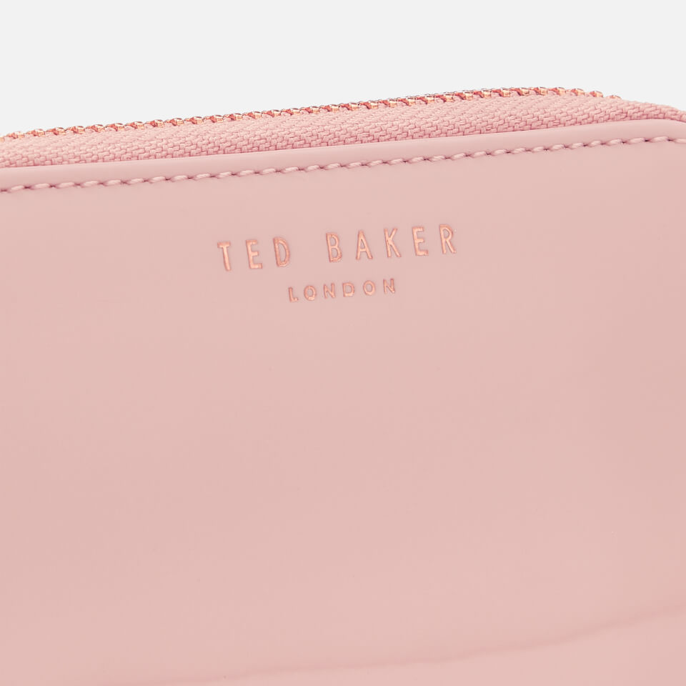 Ted Baker Women's Omarion Patent Zip Around Mini Purse - Light Pink