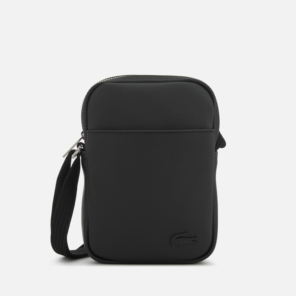 Lacoste Men's Slim Vertical Camera Bag - Black