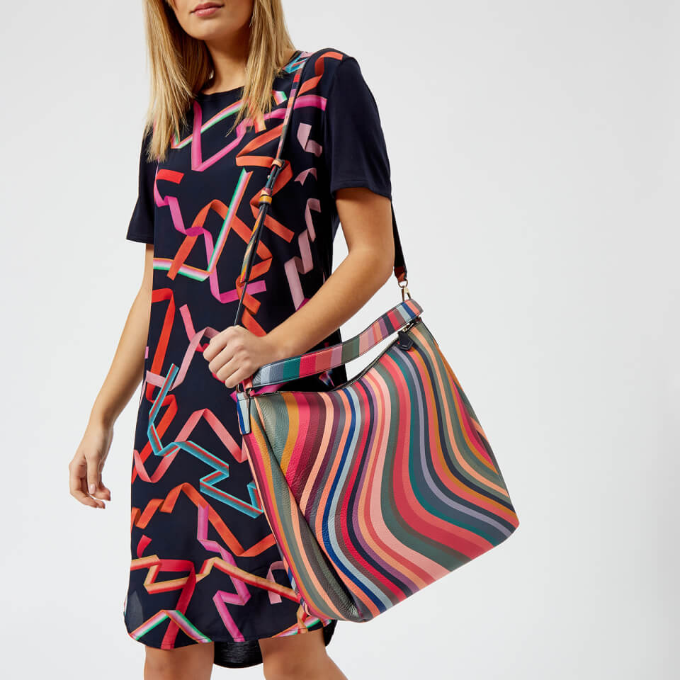 PS by Paul Smith Women's Zipped Swirl Hobo Bag - Multi