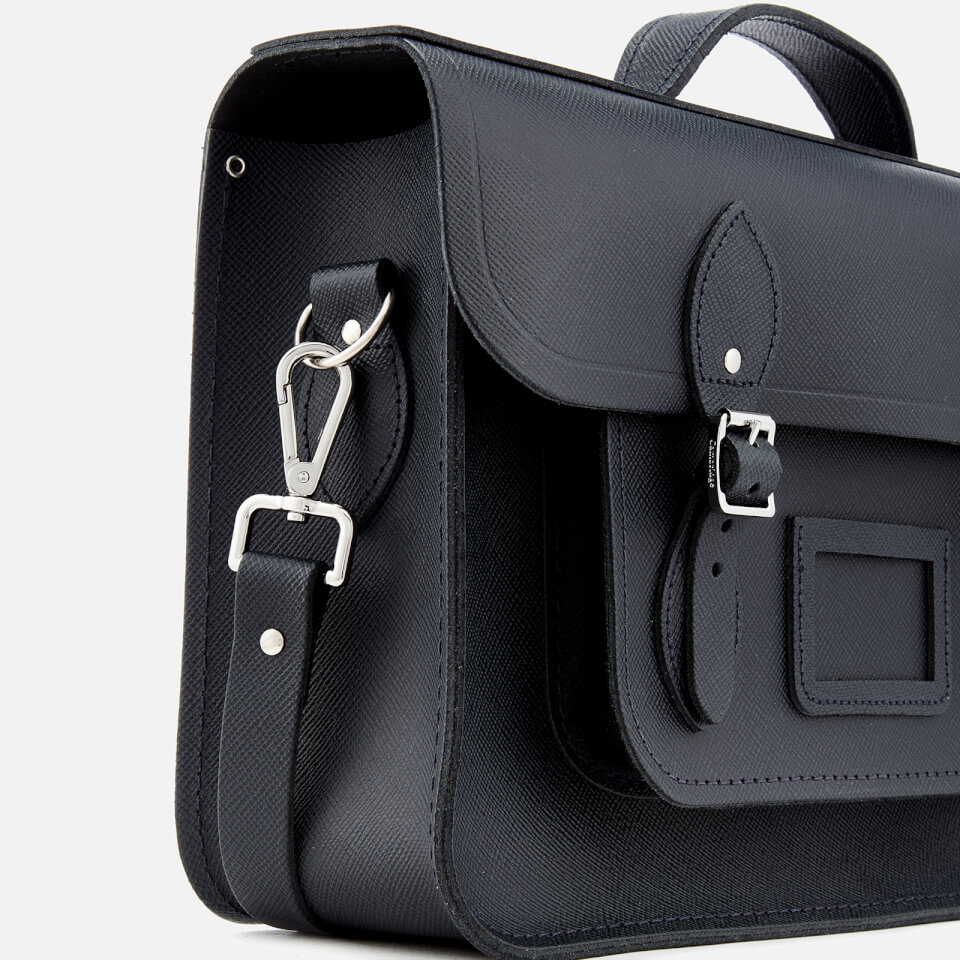 The Cambridge Satchel Company Women's 15 Inch Batchel - Navy Saffiano