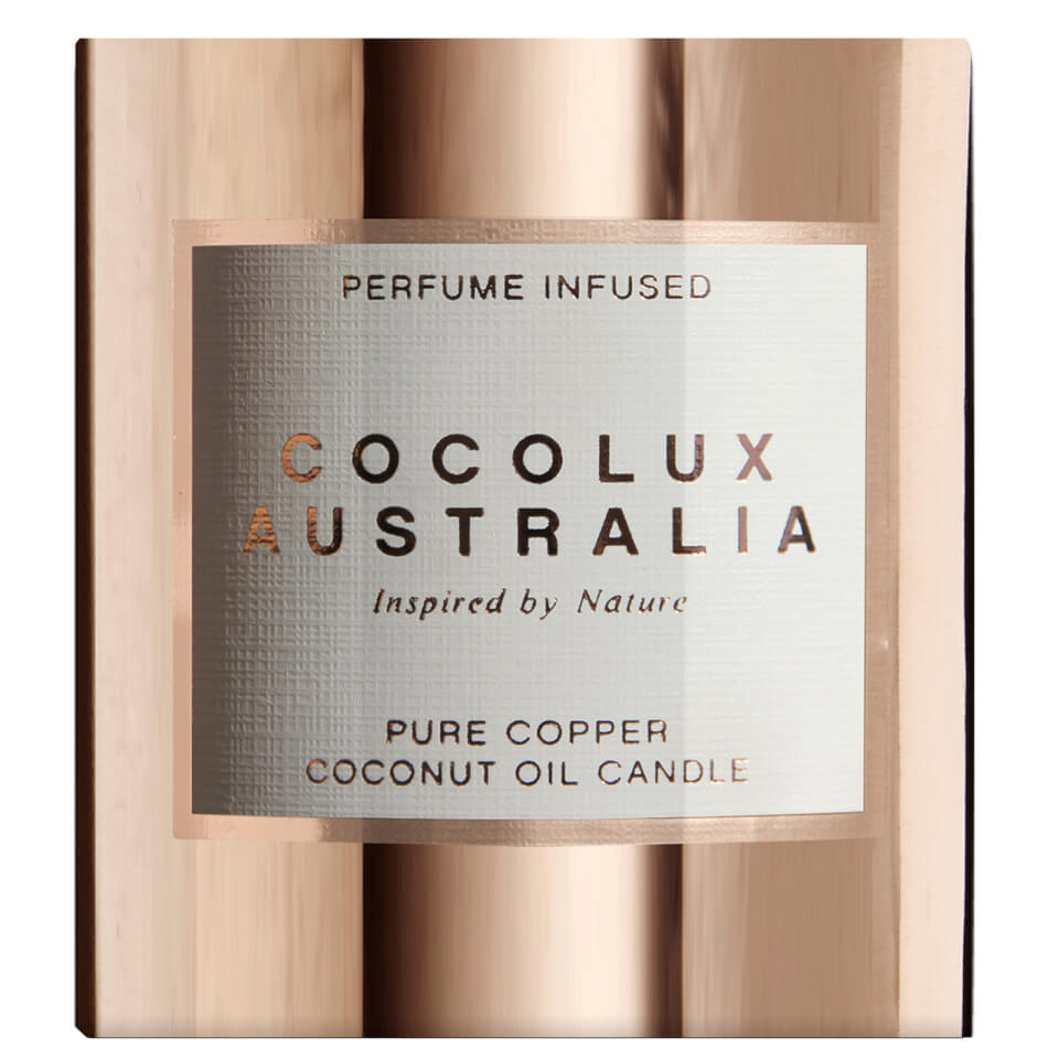 Cocolux Australia Coconut, Ginger and Pomelo Sol Copper Candle 225g