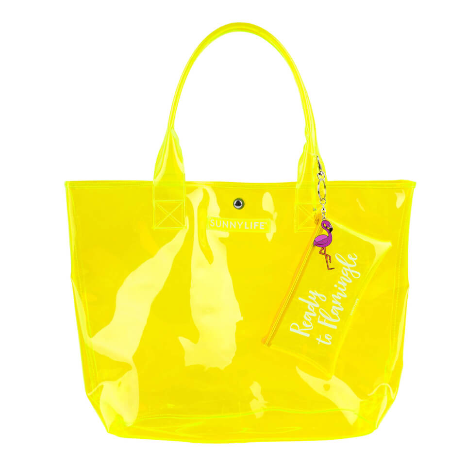 Sunnylife Market Bag - Neon Yellow