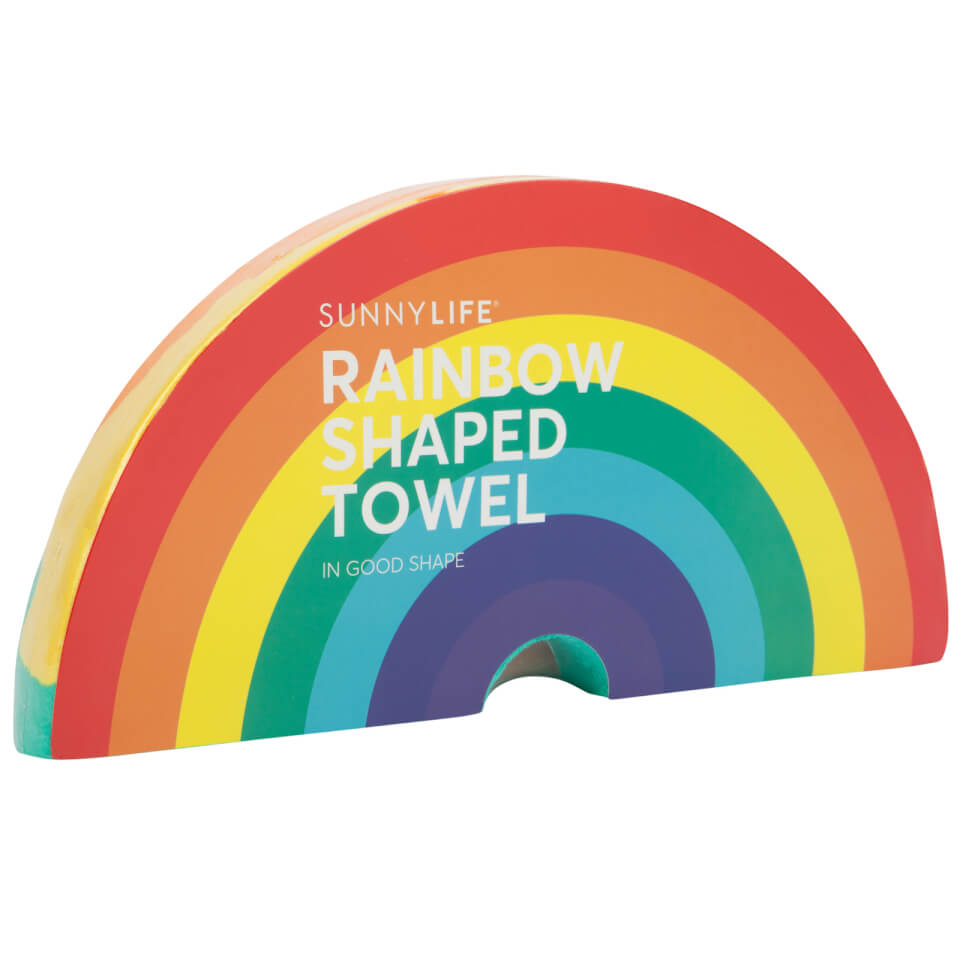 Sunnylife Rainbow Shaped Towel