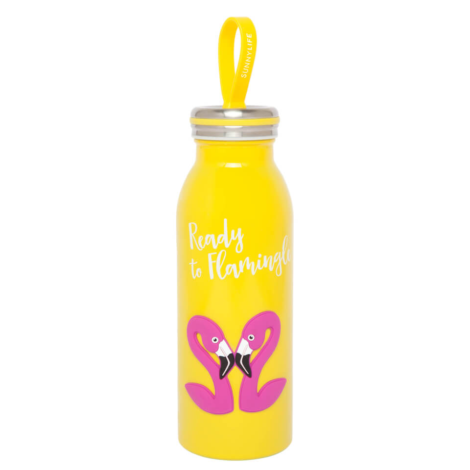 Sunnylife 'Ready to Flamingle' Flamingo Flask