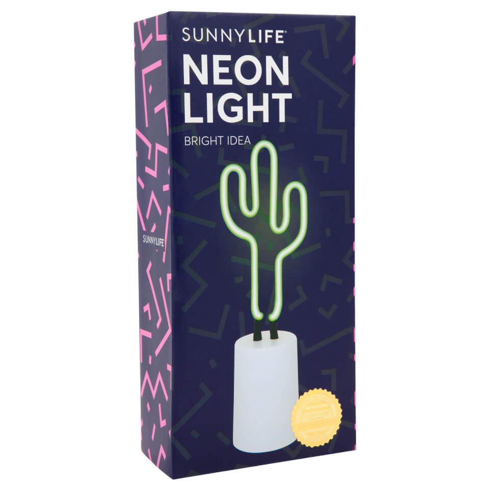 Sunnylife Small Cactus Neon Light