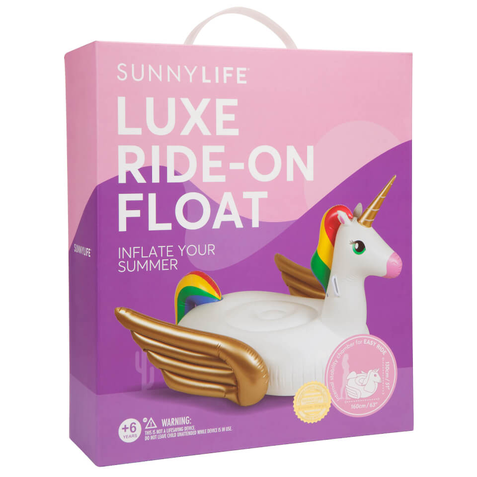 Sunnylife Ride-On Unicorn Float