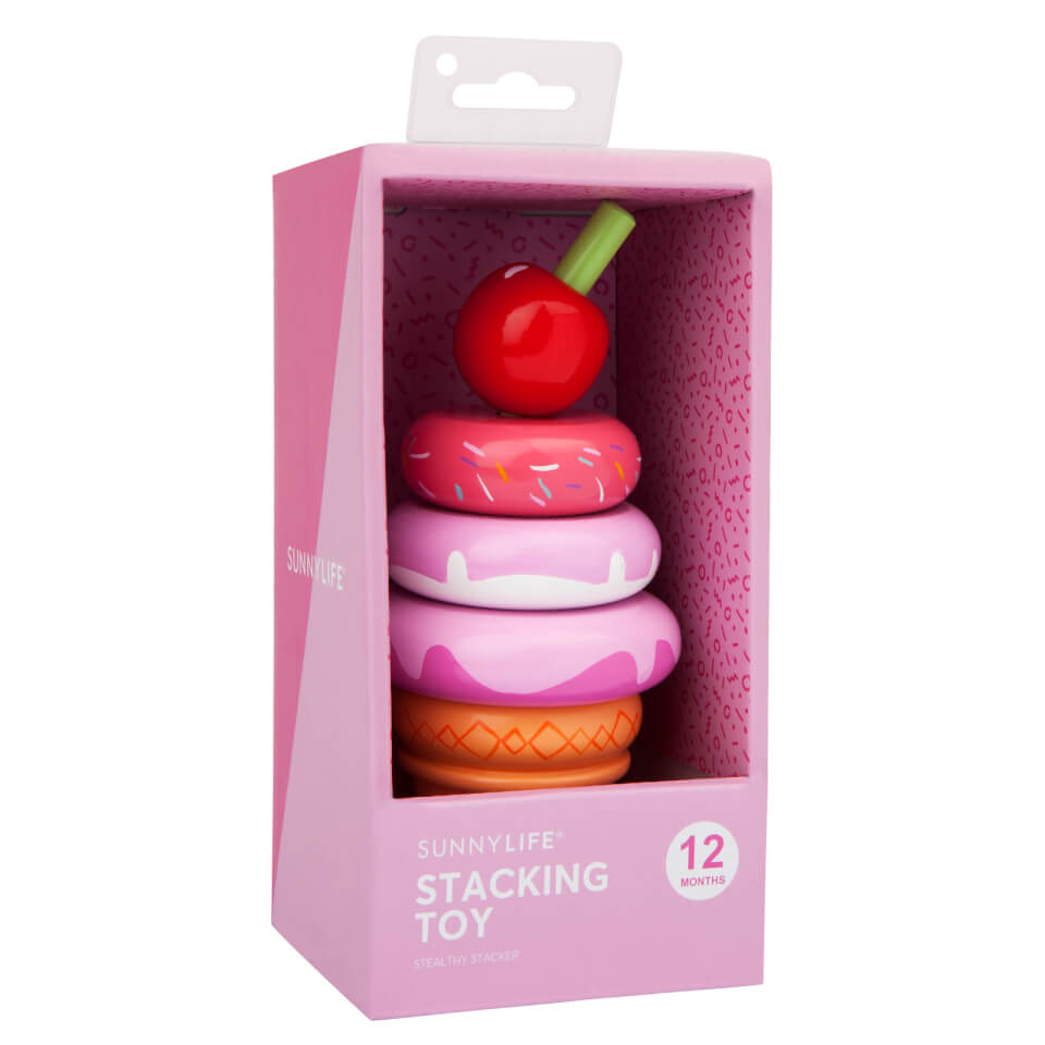 Sunnylife Ice Cream Stacking Toy