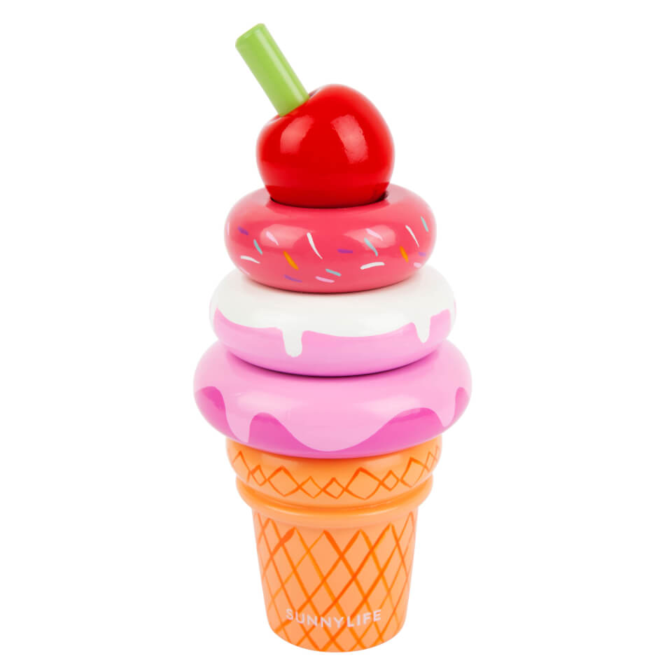Sunnylife Ice Cream Stacking Toy