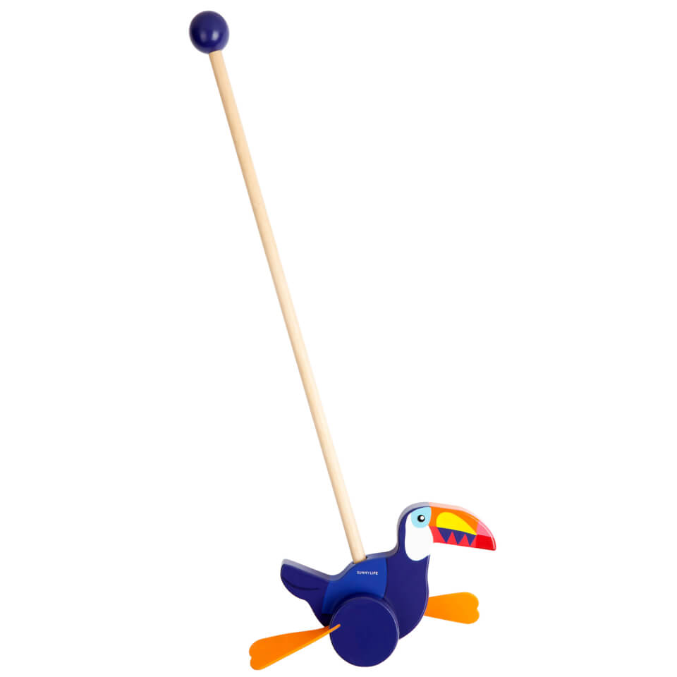 Sunnylife Push Along Toucan Toy