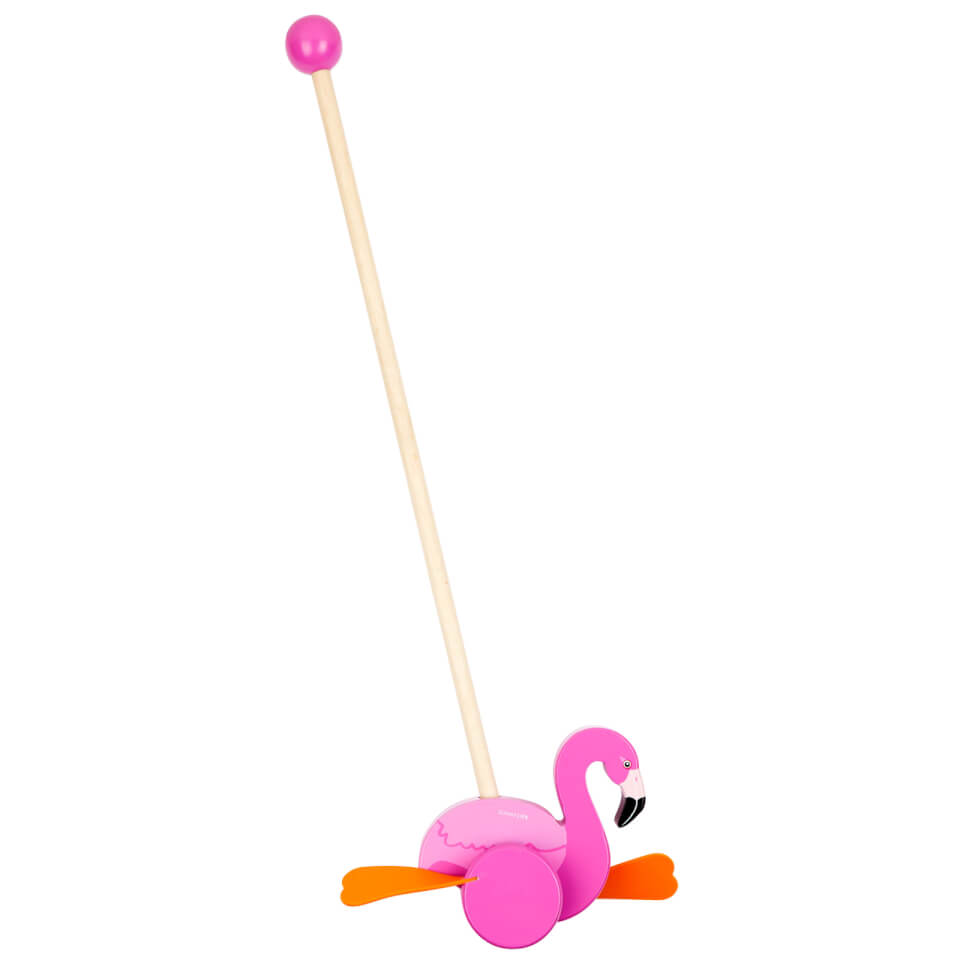 Sunnylife Push Along Flamingo Toy