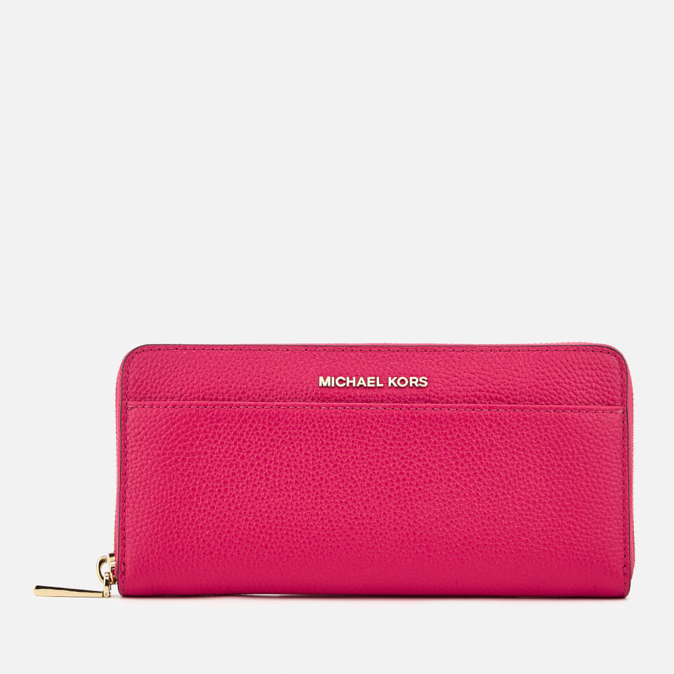 MICHAEL MICHAEL KORS Women's Pocket Zip Around Continental Wallet - Ultra Pink