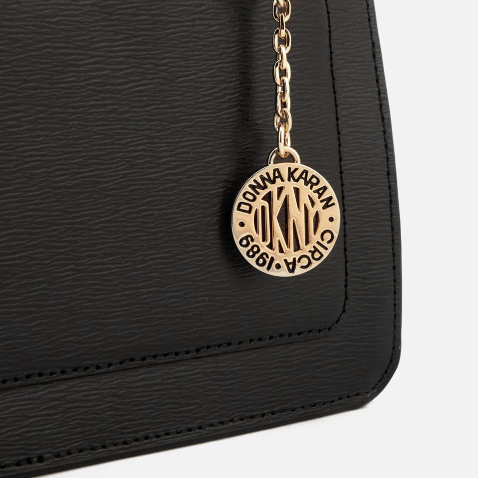 DKNY Women's Small Zip Tote Bag - Black