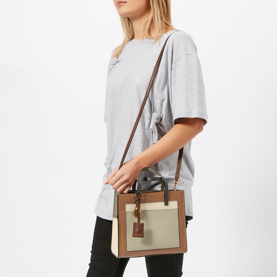 Marc Jacobs Women's Mini Grind Colourblock Bag - Gazelle Multi