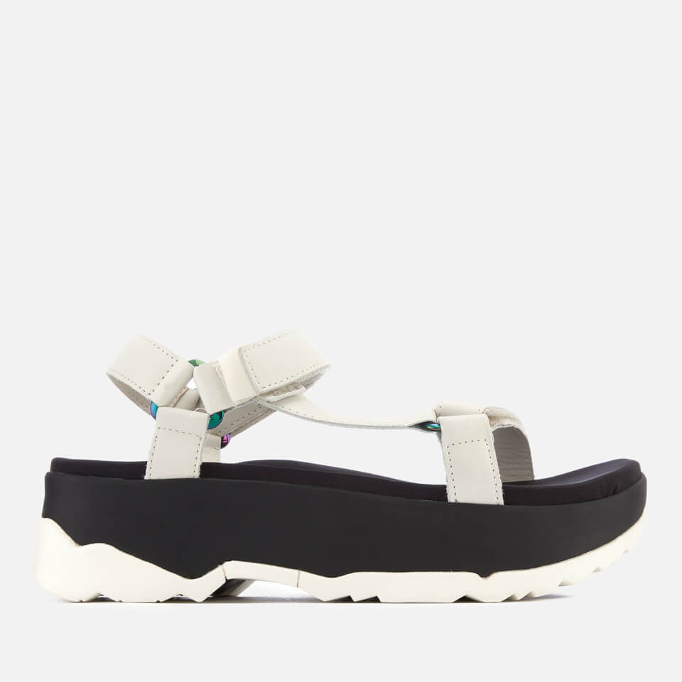 Teva Women s Zamora Universal Flatform Sandals White