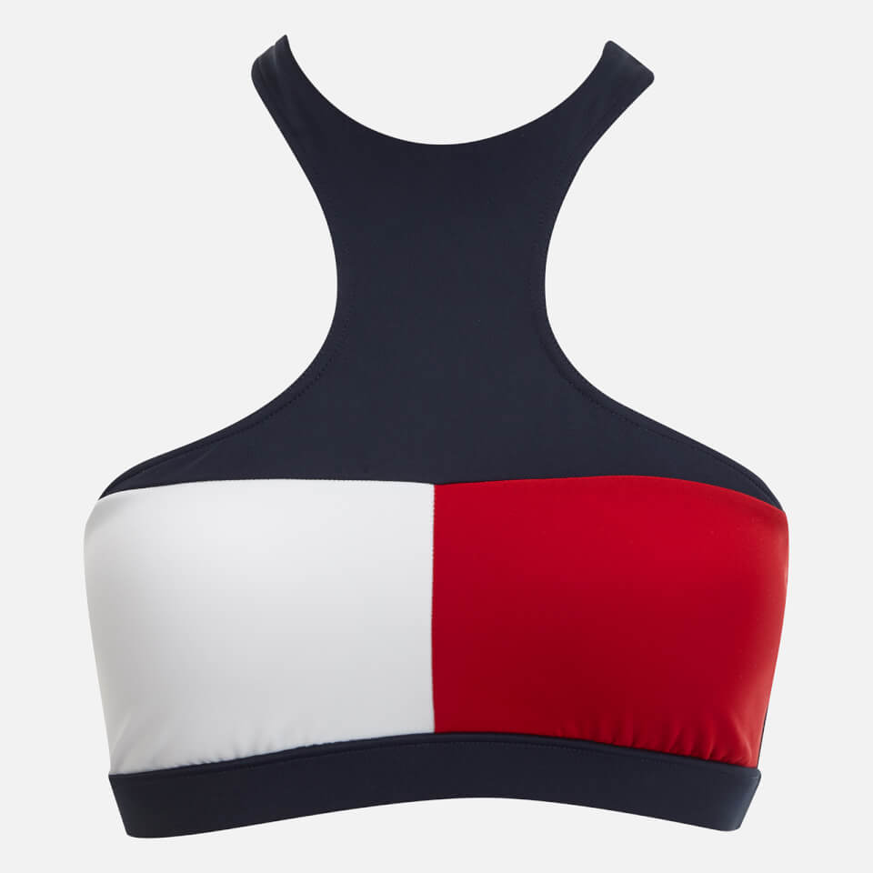 Tommy Hilfiger Women's Crop Bikini Top - Multi