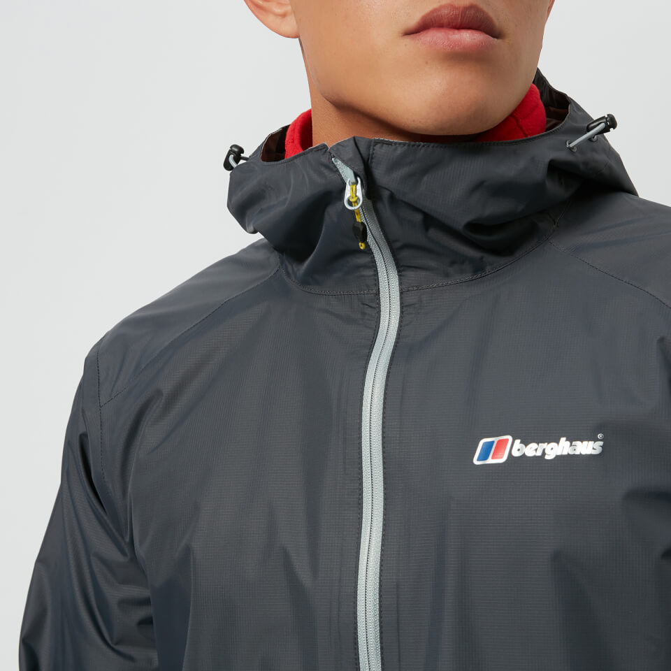 BERGHAUS DELUGE LIGHT SHELL JKT AM DKGRY/DKGRY