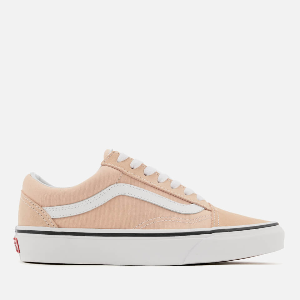 Vans old skool frappe & true white womens shoes top