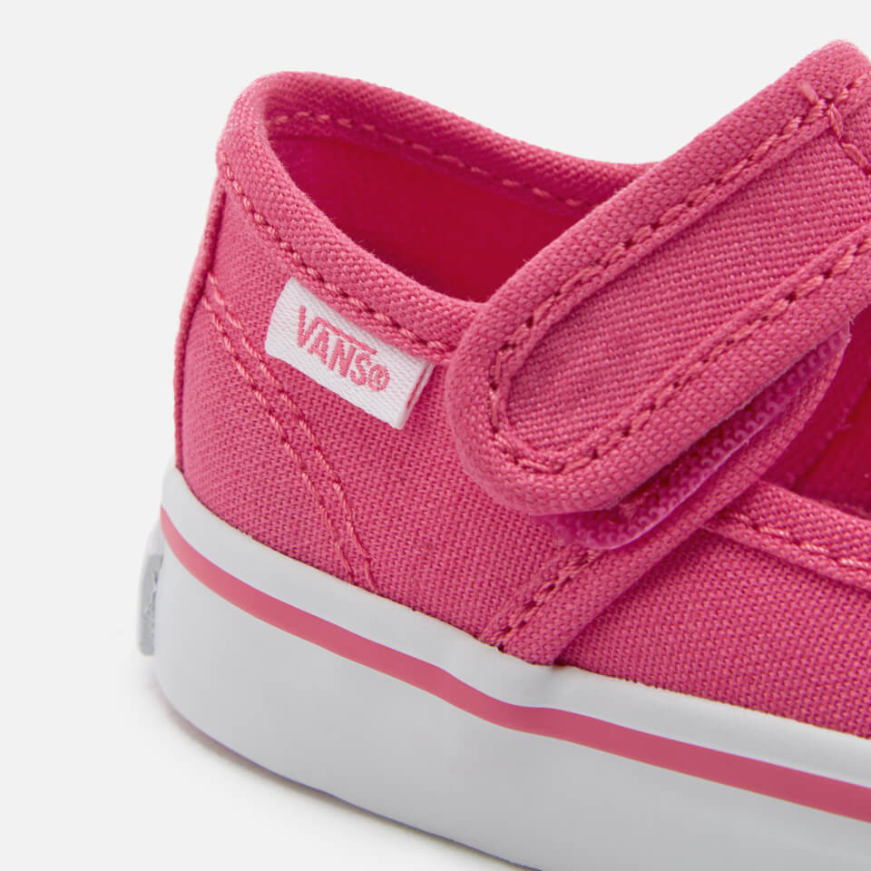 Vans Toddlers Mary Jane Flats Hot Pink True White Allsole