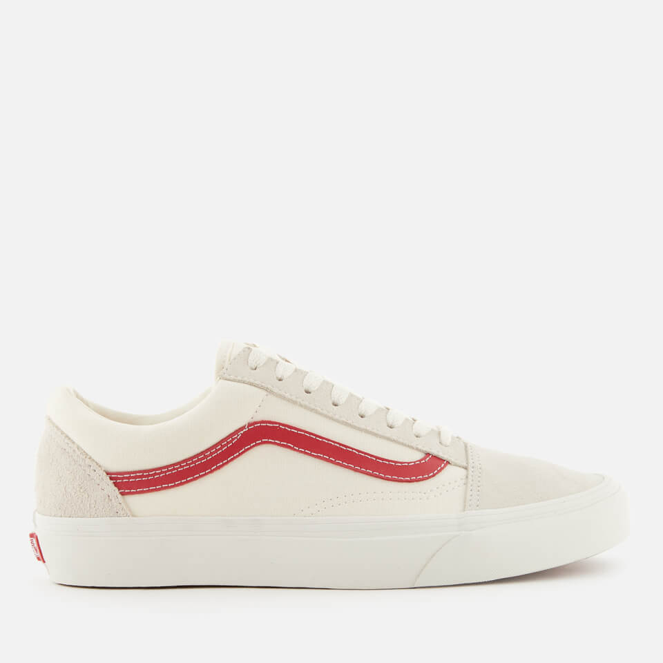 Vans old skool beige red outlet