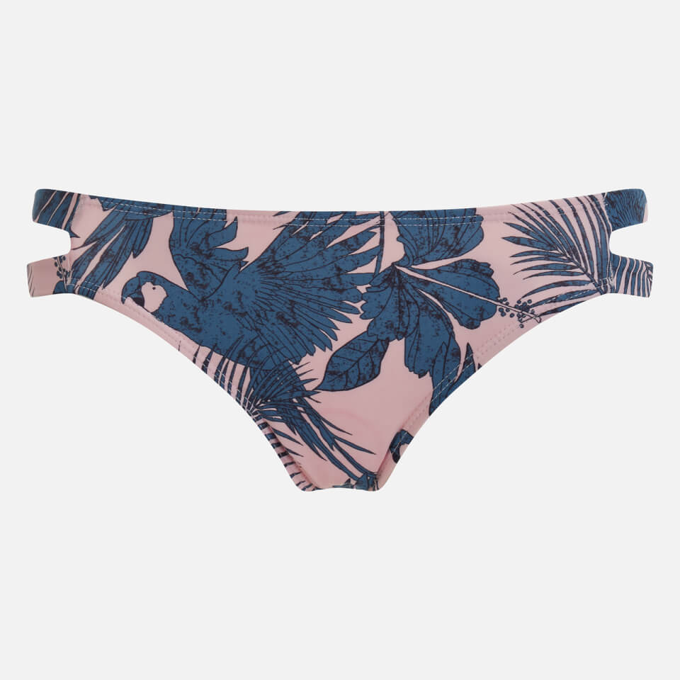 MINKPINK Women's Hibiscus Island Strappy Bikini Bottoms - Multi