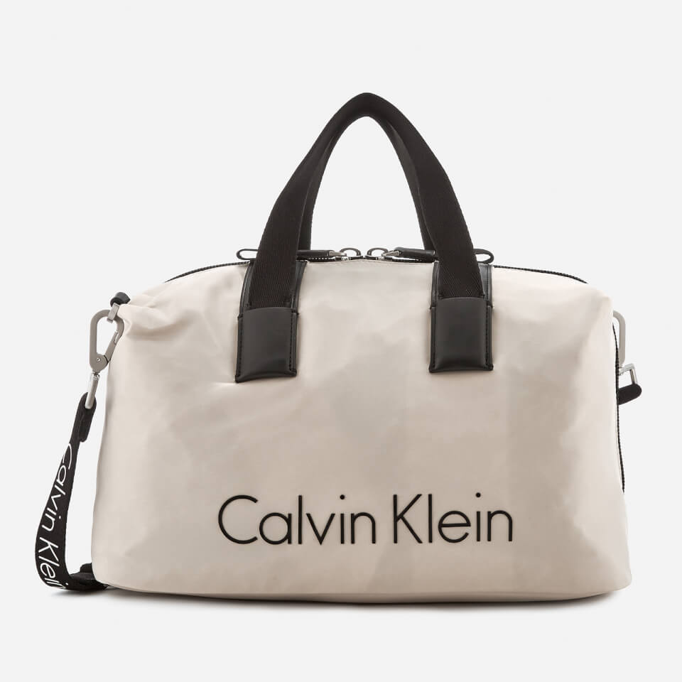 Calvin Klein Women's City Nylon Duffle Bag - Cement