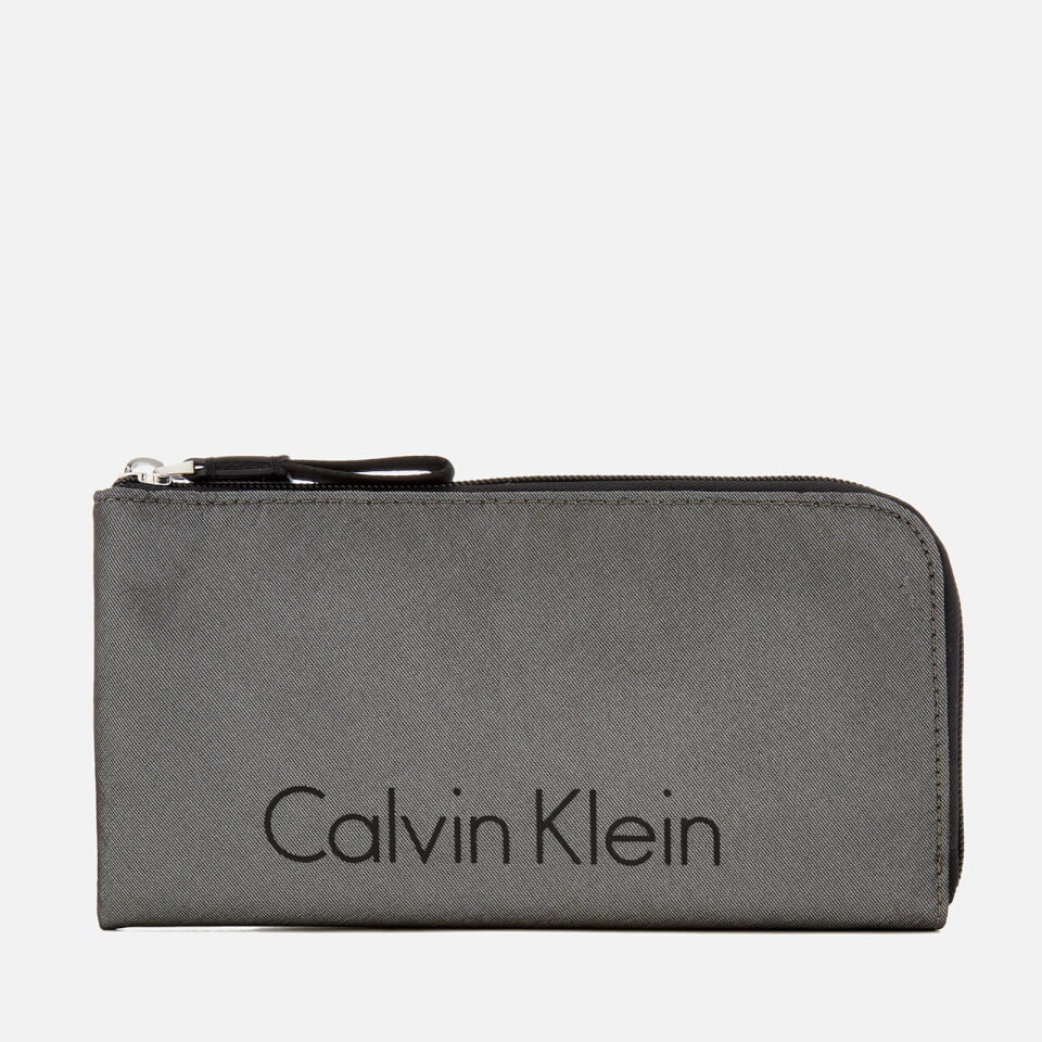 Calvin Klein Women's City Nylon Pouch - Dark Metallic